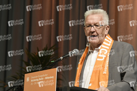 Steinmeier auf dem 36. Deutschen Evangelischen Kirchentag in Berlin