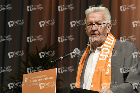 Steinmeier auf dem 36. Deutschen Evangelischen Kirchentag in Berlin