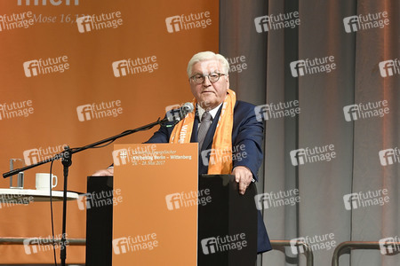 Steinmeier auf dem 36. Deutschen Evangelischen Kirchentag in Berlin