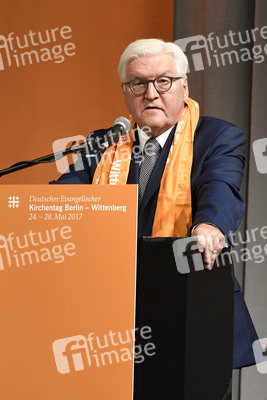 Steinmeier auf dem 36. Deutschen Evangelischen Kirchentag in Berlin