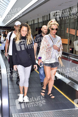 Ankunft von Britney Spears in Narita