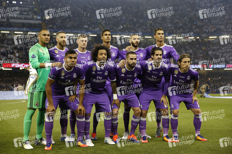 UEFA Champions League Final Match Teal Madrid vs Juventus Turin in Cardiff