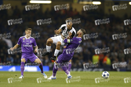 UEFA Champions League Final Match Teal Madrid vs Juventus Turin in Cardiff