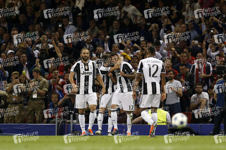 UEFA Champions League Final Match Teal Madrid vs Juventus Turin in Cardiff