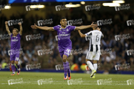 UEFA Champions League Final Match Teal Madrid vs Juventus Turin in Cardiff