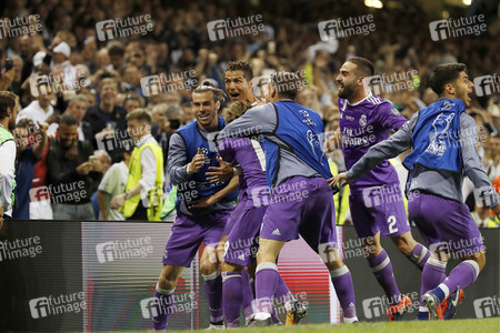 UEFA Champions League Final Match Teal Madrid vs Juventus Turin in Cardiff