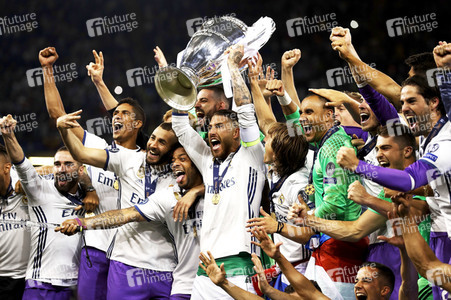 UEFA Champions League Final Match Teal Madrid vs Juventus Turin in Cardiff