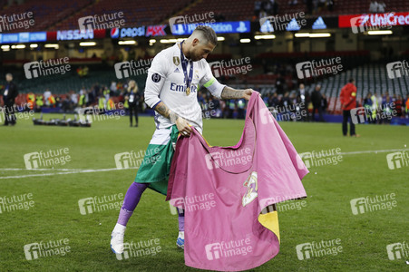 UEFA Champions League Final Match Teal Madrid vs Juventus Turin in Cardiff