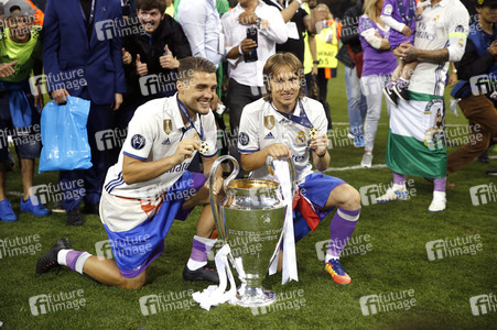 UEFA Champions League Final Match Teal Madrid vs Juventus Turin in Cardiff