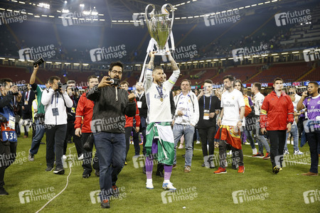 UEFA Champions League Final Match Teal Madrid vs Juventus Turin in Cardiff