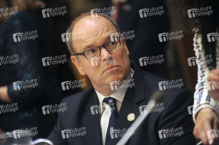 Fürst Albert II. von Monaco bei der UN Ocean Conference in New York