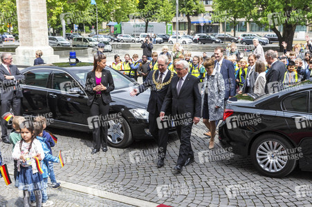 Antrittsbesuch von Frank-Walter Steinmeier in Hannover