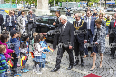 Antrittsbesuch von Frank-Walter Steinmeier in Hannover