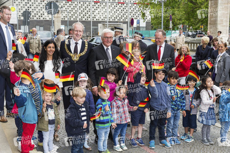 Antrittsbesuch von Frank-Walter Steinmeier in Hannover