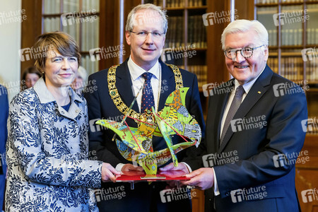 Antrittsbesuch von Frank-Walter Steinmeier in Hannover