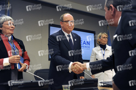 Pressekonferenz von Fürst Albert II. von Monaco in New York