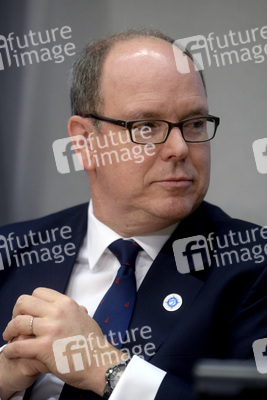 Pressekonferenz von Fürst Albert II. von Monaco in New York