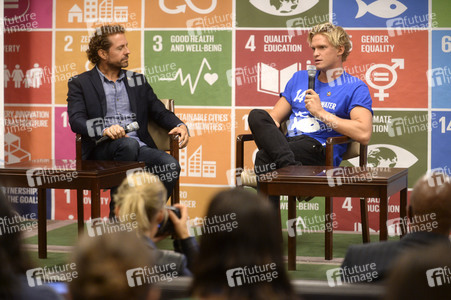 Podiumsgespräch mit Cody Simpson in New York