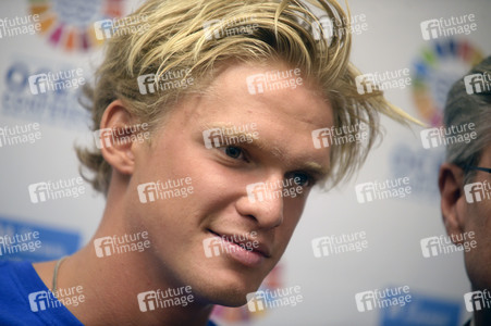 Podiumsgespräch mit Cody Simpson in New York