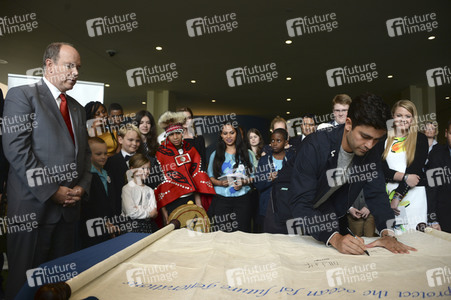 'Ocean Pledge' Unterzeichnung bei der UN in New York