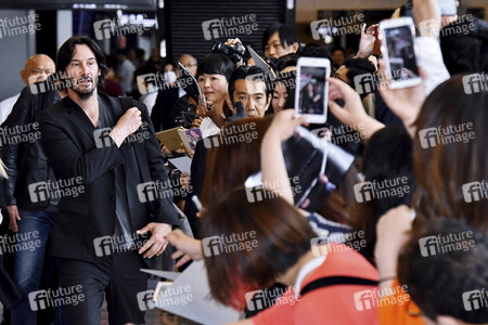 Ankunft von Keanu Reeves in Narita