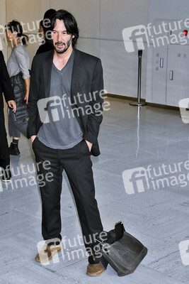 Ankunft von Keanu Reeves in Narita