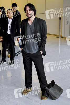 Ankunft von Keanu Reeves in Narita