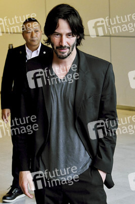 Ankunft von Keanu Reeves in Narita