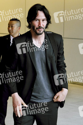Ankunft von Keanu Reeves in Narita