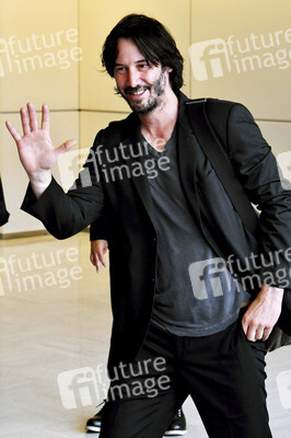Ankunft von Keanu Reeves in Narita