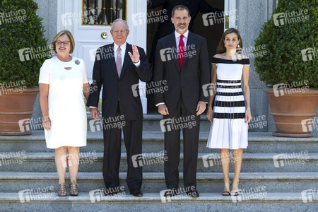 Der peruanische Präsident Pedro Pablo Kuczynski in Madrid