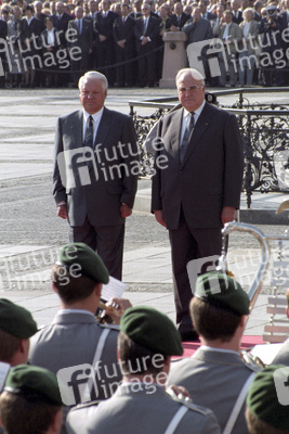 Verabschiedung der russischen Streitkräfte aus Deutschland in Berlin