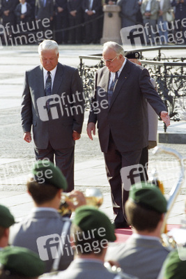 Verabschiedung der russischen Streitkräfte aus Deutschland in Berlin