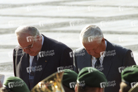 Verabschiedung der russischen Streitkräfte aus Deutschland in Berlin