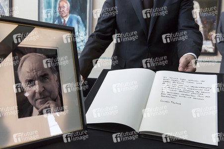Kondolenz für Helmut Kohl