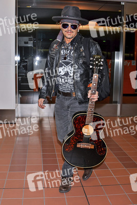 Ankunft von Johnny Depp in Tokio