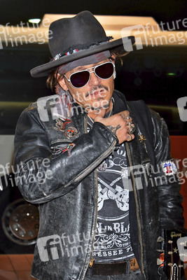 Ankunft von Johnny Depp in Tokio