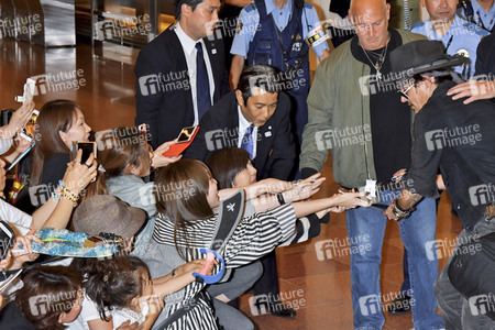 Ankunft von Johnny Depp in Tokio