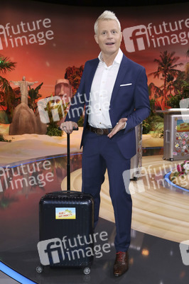 Fototermin zur Quizshow 'Flieg mit mir!' in Hamburg