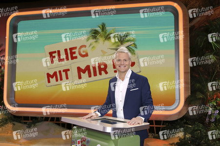 Fototermin zur Quizshow 'Flieg mit mir!' in Hamburg