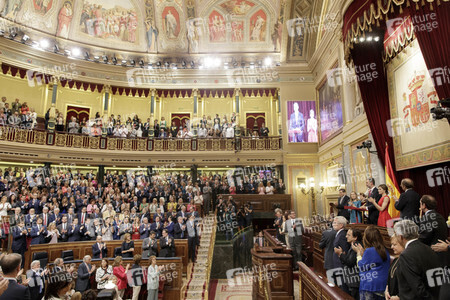 Feierlichkeiten zu 40 Jahre spanische Demokratie in Madrid