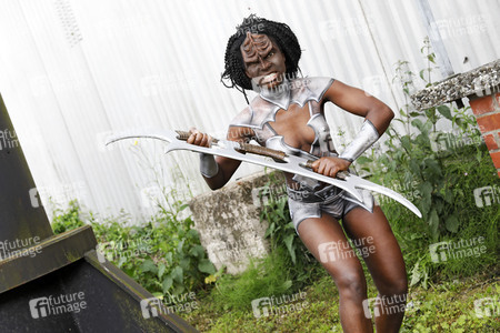 GEEK ART: Klingonin / Klingon Bodypainting