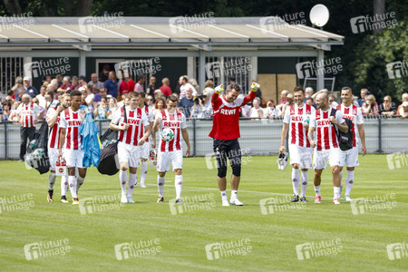 Trainingsauftakt des 1. FC Köln