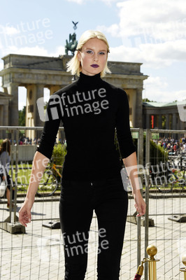 Anja Gockel Fashion Show auf der Mercedes-Benz Fashion Week Berlin Spring/Summer 2018