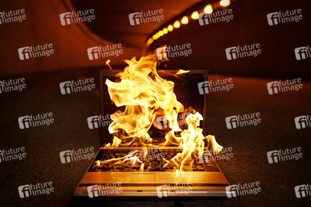 Symbolfoto Akku-Brandgefahr