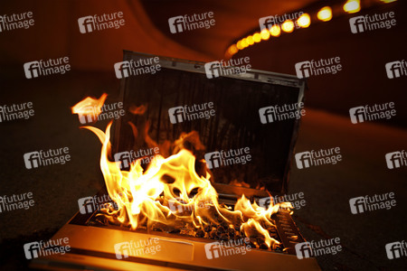 Symbolfoto Akku-Brandgefahr