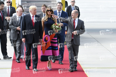 Flughafenankünfte der Staatschefs zum G20-Gipfel in Hamburg
