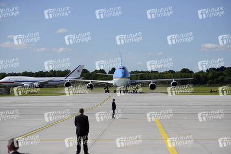 Flughafenankünfte der Staatschefs zum G20-Gipfel in Hamburg