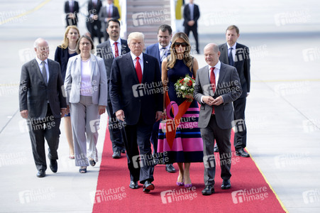 Flughafenankünfte der Staatschefs zum G20-Gipfel in Hamburg