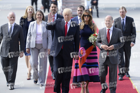 Flughafenankünfte der Staatschefs zum G20-Gipfel in Hamburg